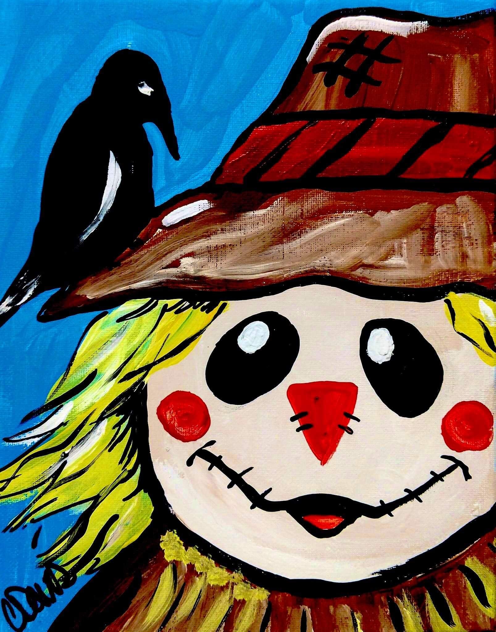 Kids Painting Class: Scarecrow
